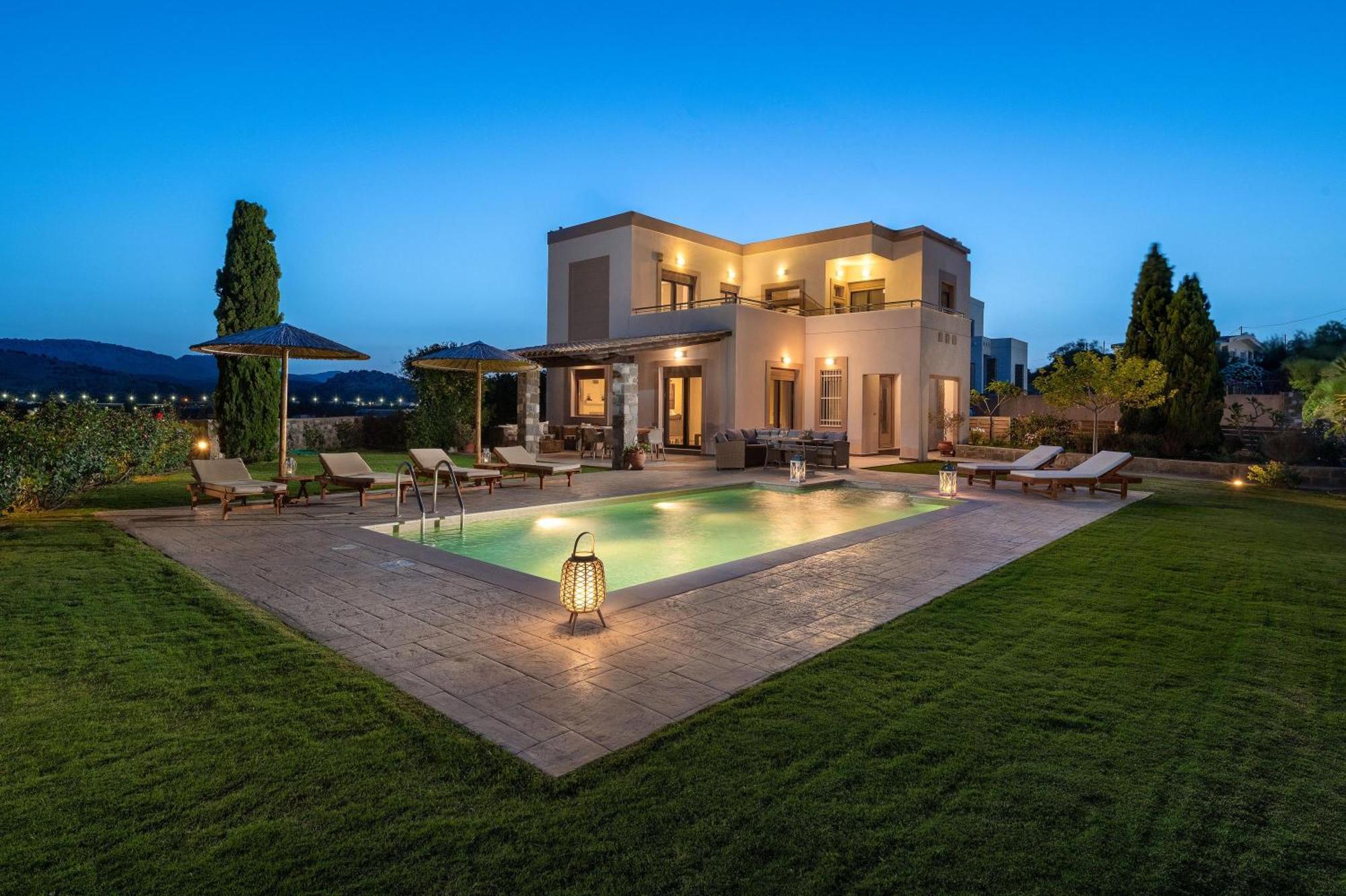 Majestic View Villa Kolymbia Exteriér fotografie
